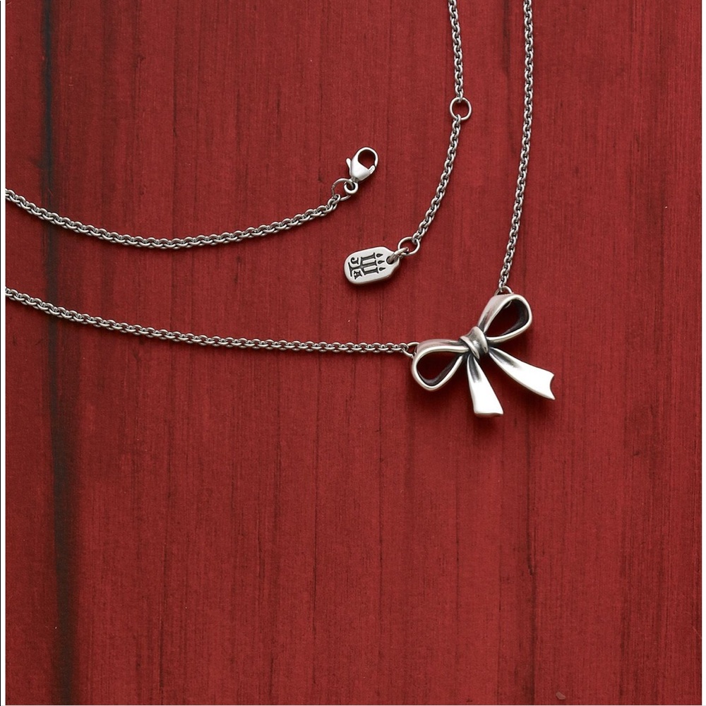 James Avery Bow Necklace